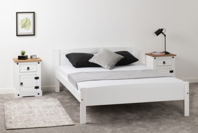 Image: 6891 - Amber Double Bed - White
